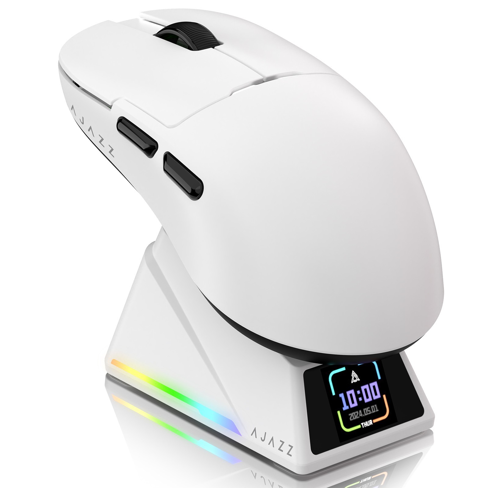 AJAZZ AJ159 APEX Wireless Gaming Mouse 8000Hz RT PAW3950 Sensor 56g Lightweight