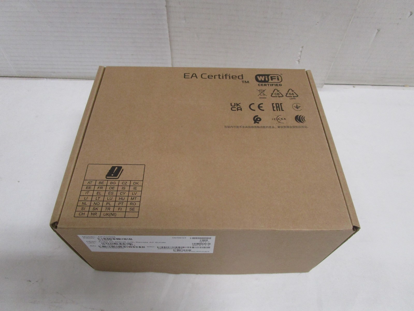 ARUBA NEW APINH505 HPE R3V57A  AP-505HR   Wi-Fi 6 Wireless Access Point