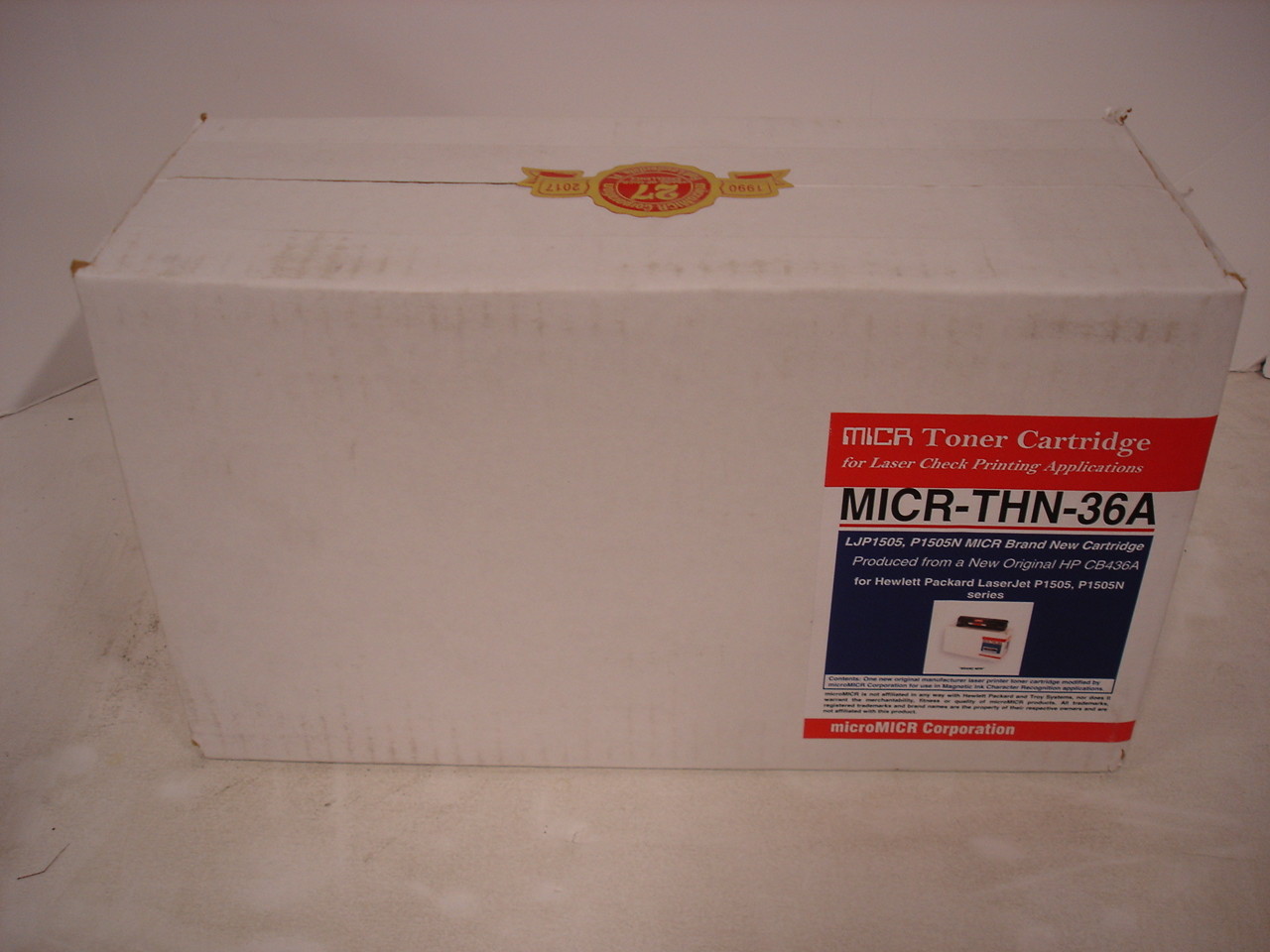 GENUINE MICROMICR MICR-THN-36A TONER CB436A for HP LASERJET P1505 P1505N