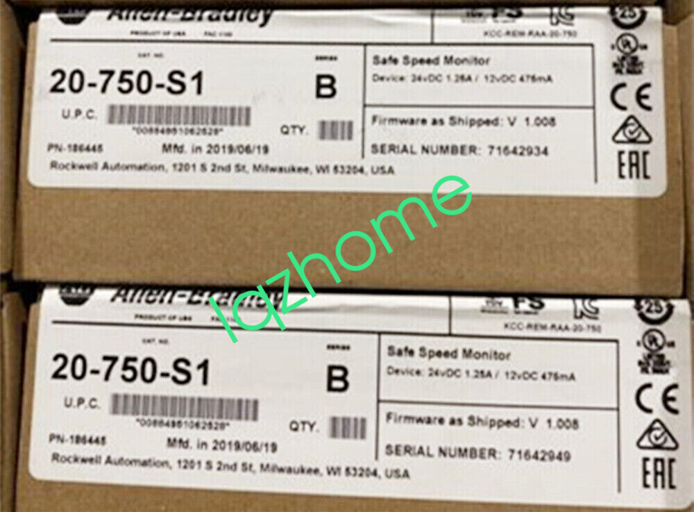 1PCS New Factory Sealed 20-750-S1 Safe Speed Monitor UPS Shippin