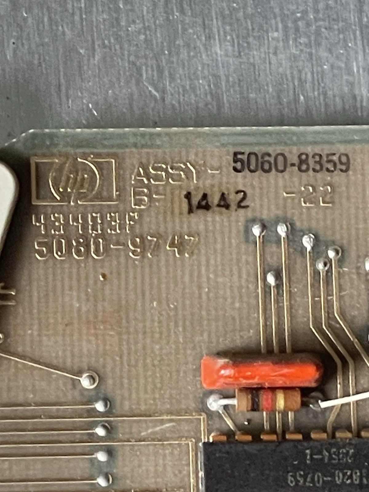 HP 5060-8359 8K Core Memory Board HP 2100/1000 Vintage 1974 Computer