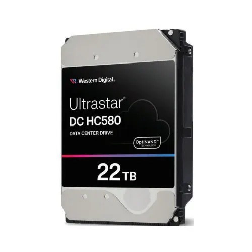 WD Ultrastar DC HC580 22TB Enterprise HDD 7.2K SATA 6Gb/s 3.5" WUH722422ALE6L4