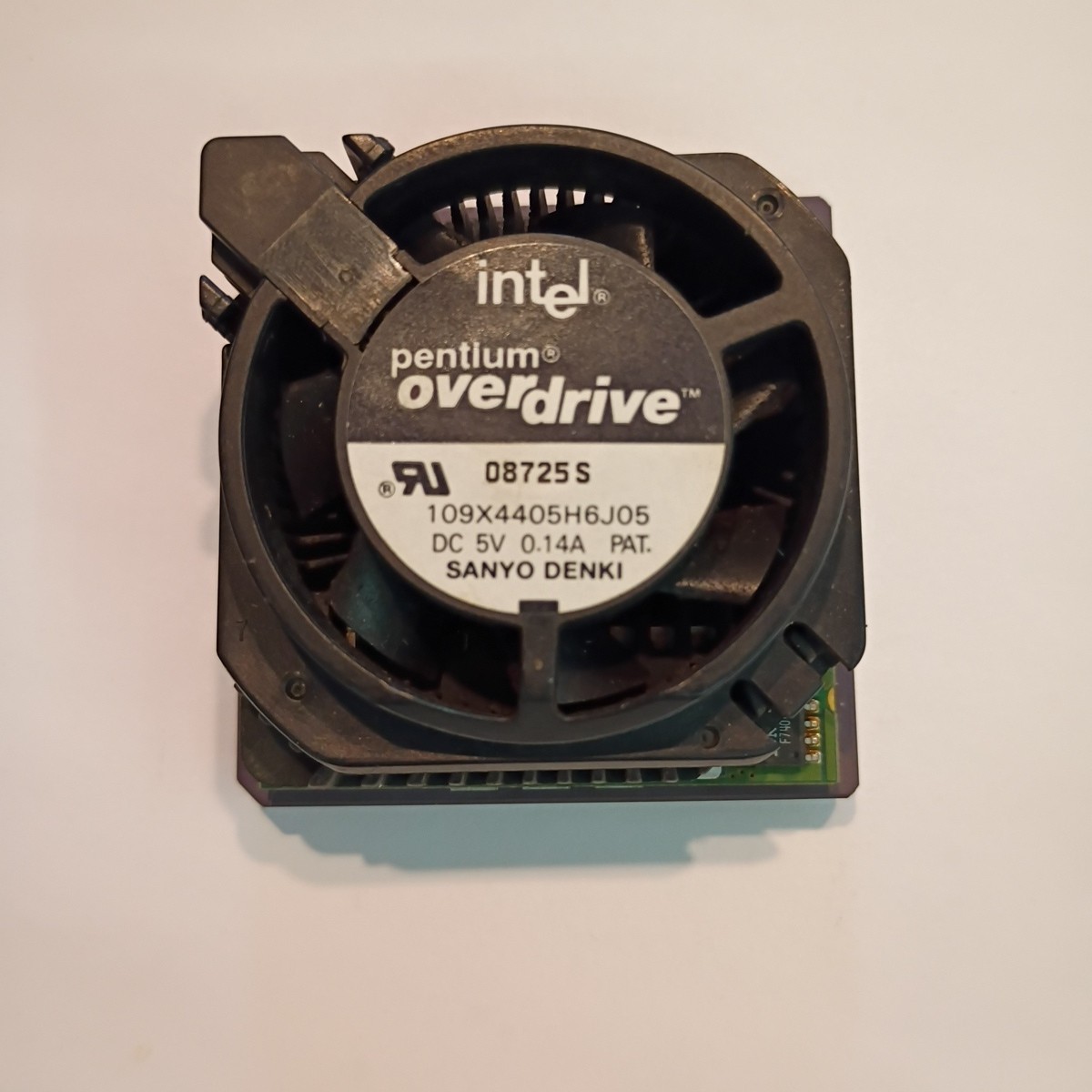 SL2RL Intel PODPMT60X180 Pentium MMX OverDrive CPU 180MHz Rare Vintage WORKS