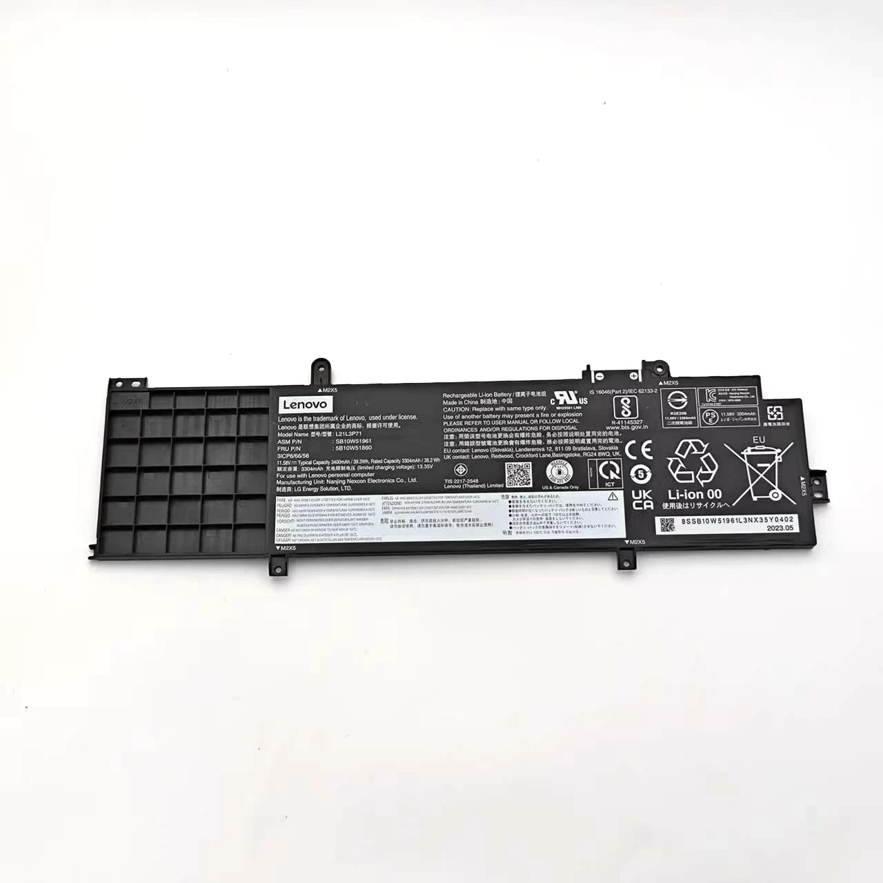 NEW OEM L21L3P71 Battery 39.3Wh For Lenovo ThinkPad T14 P14s GEN 3 4 L21M3P71