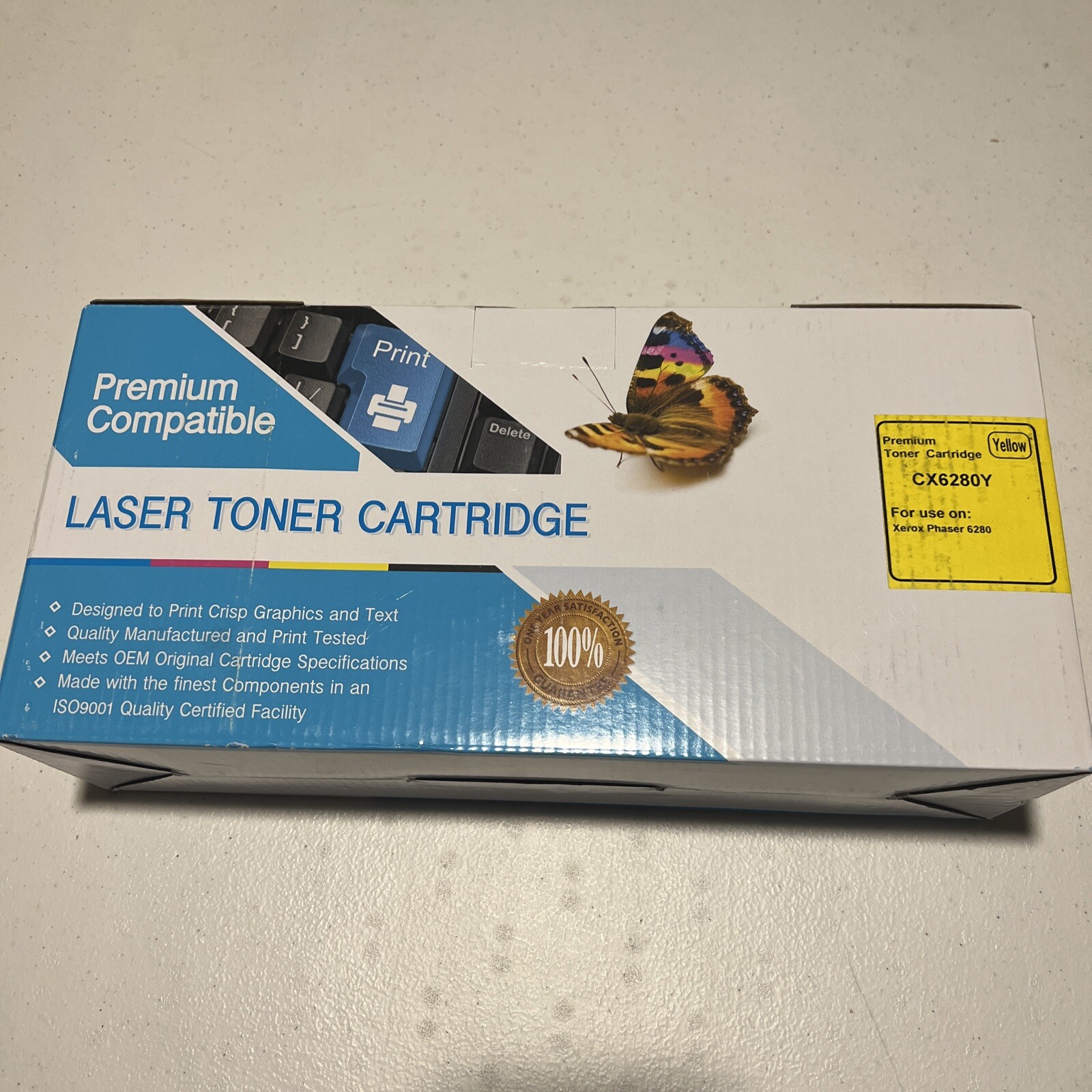 Yellow Laser Toner Cartridge CX6280Y Premium Compatible