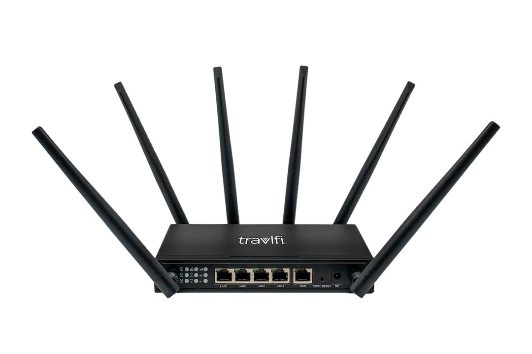 TravlFi 700011 JourneyXTR Wi-Fi Router