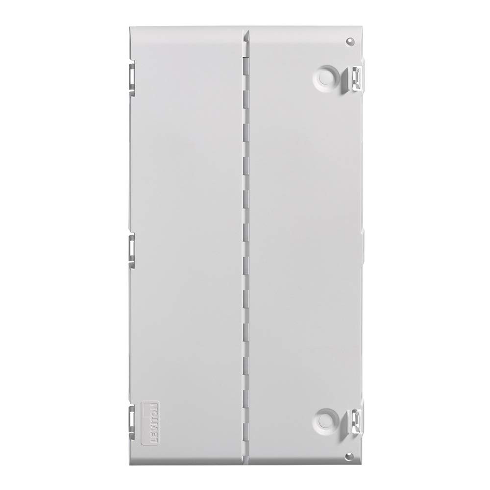 Leviton 28" Structured Media Center Vented Hinged Door Only, Wireless, 49605-28S