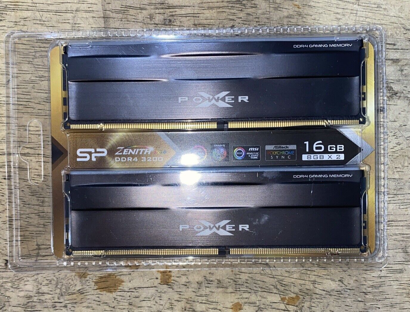Silicon Power Value Gaming DDR4 RAM 16GB (2X8Gb) 3200Mhz (PC4 25600) CL16 1.35V 