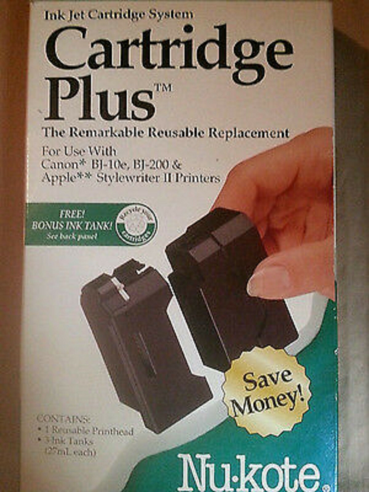 Nukote Cartridge Plus black ink RF 113 - 4 tanks SEALED Compatible many printers