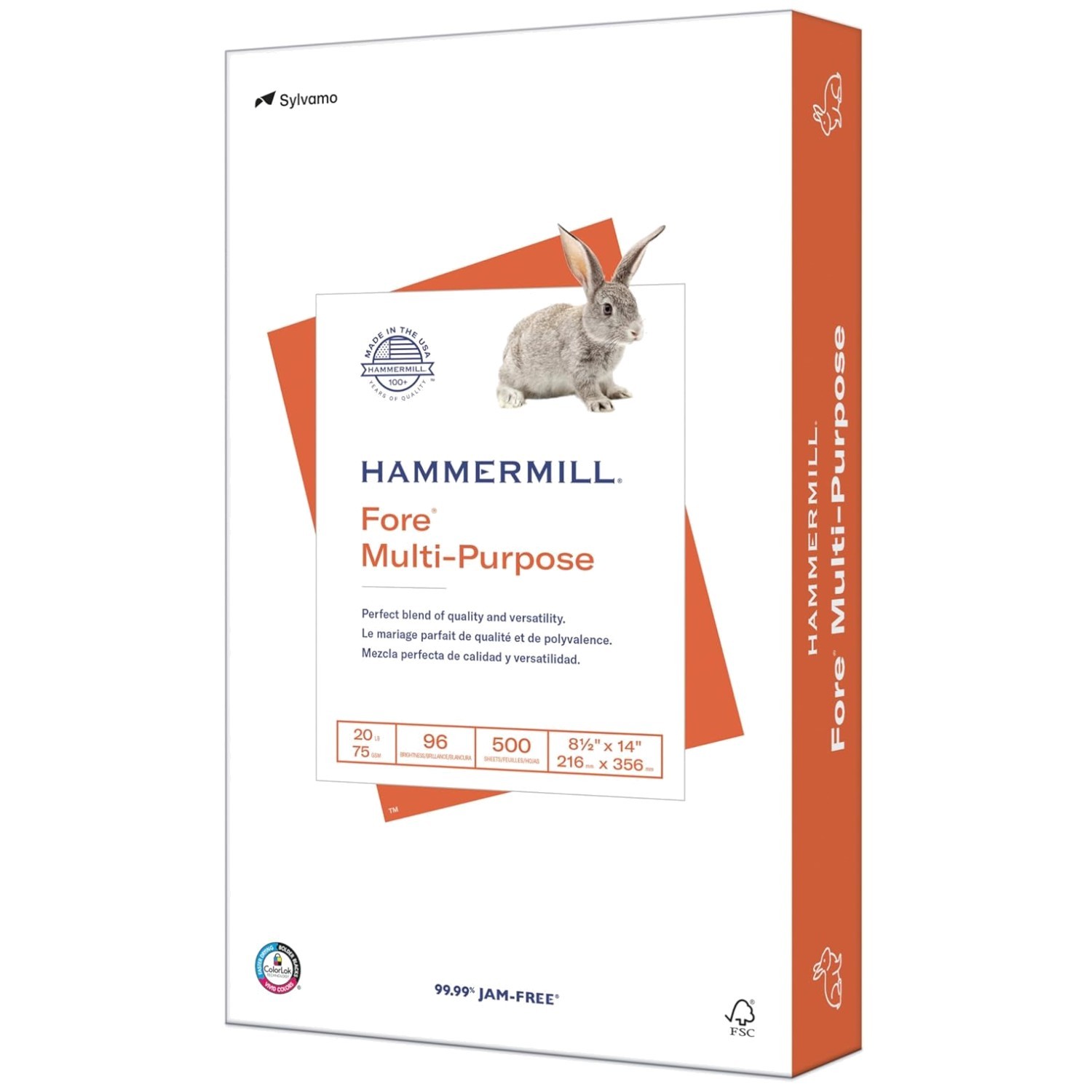 Colorlok Technology Copy Paper - 96 Bright, 8.5 x 14