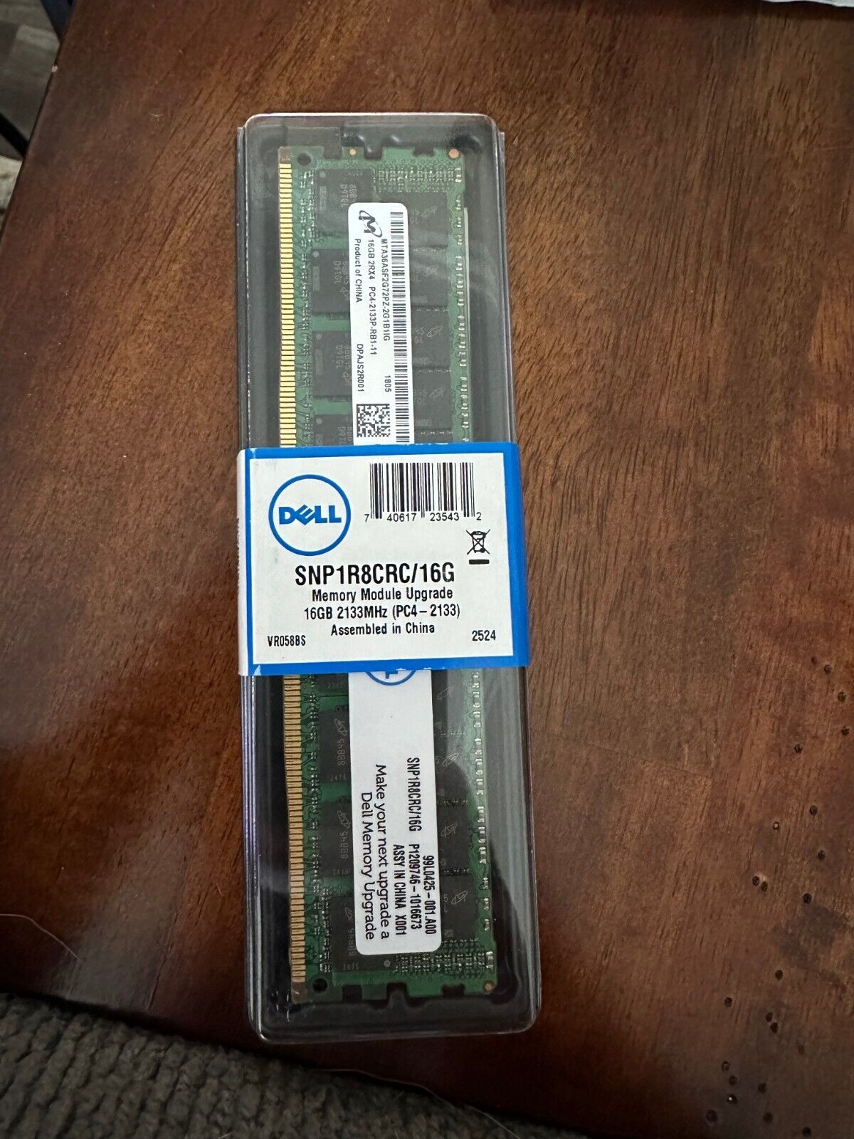 Dell SNP1R8CRC/16G Memory Module Upgrade 16GB 2133MHz (PC4 - 2133)