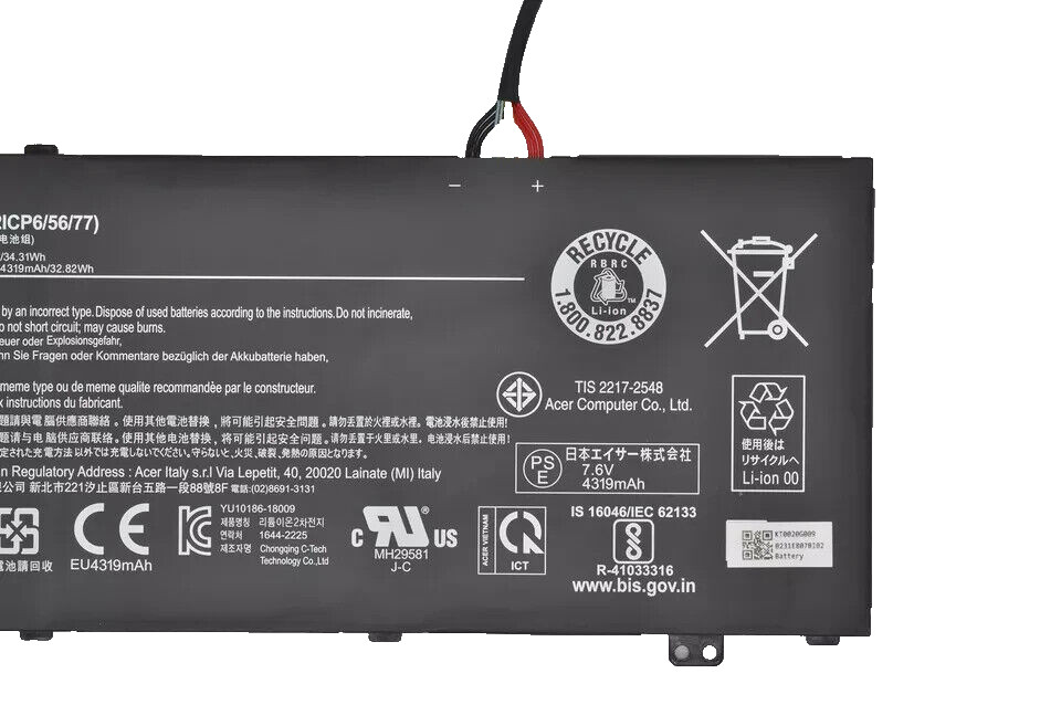 Genuine AP18B18J battery Acer Aspire 3 A314-32 A314-32-C00A A314-32-C087 32-P542