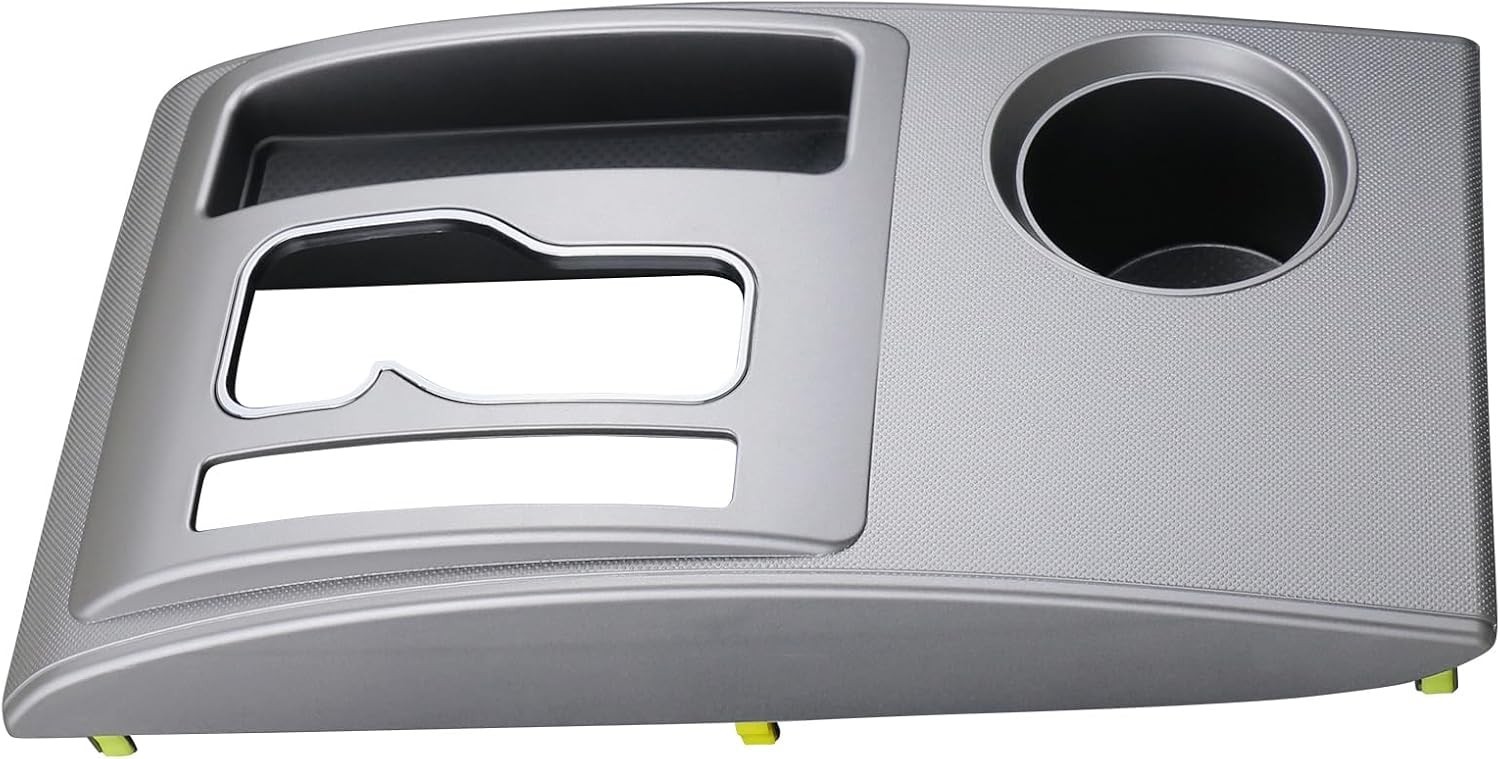 Console Shifter Bezel Compatible with Toyota Tacoma 2005-2015 Silver Color