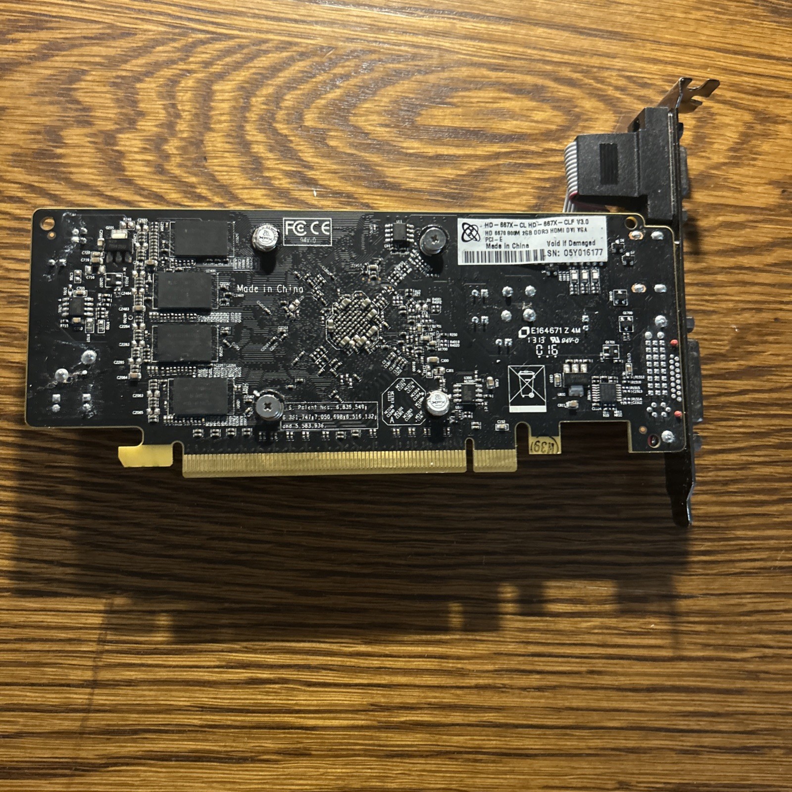 XFX AMD Radeon HD 6670 (Model: HD-667X-CLF3 V3.0)