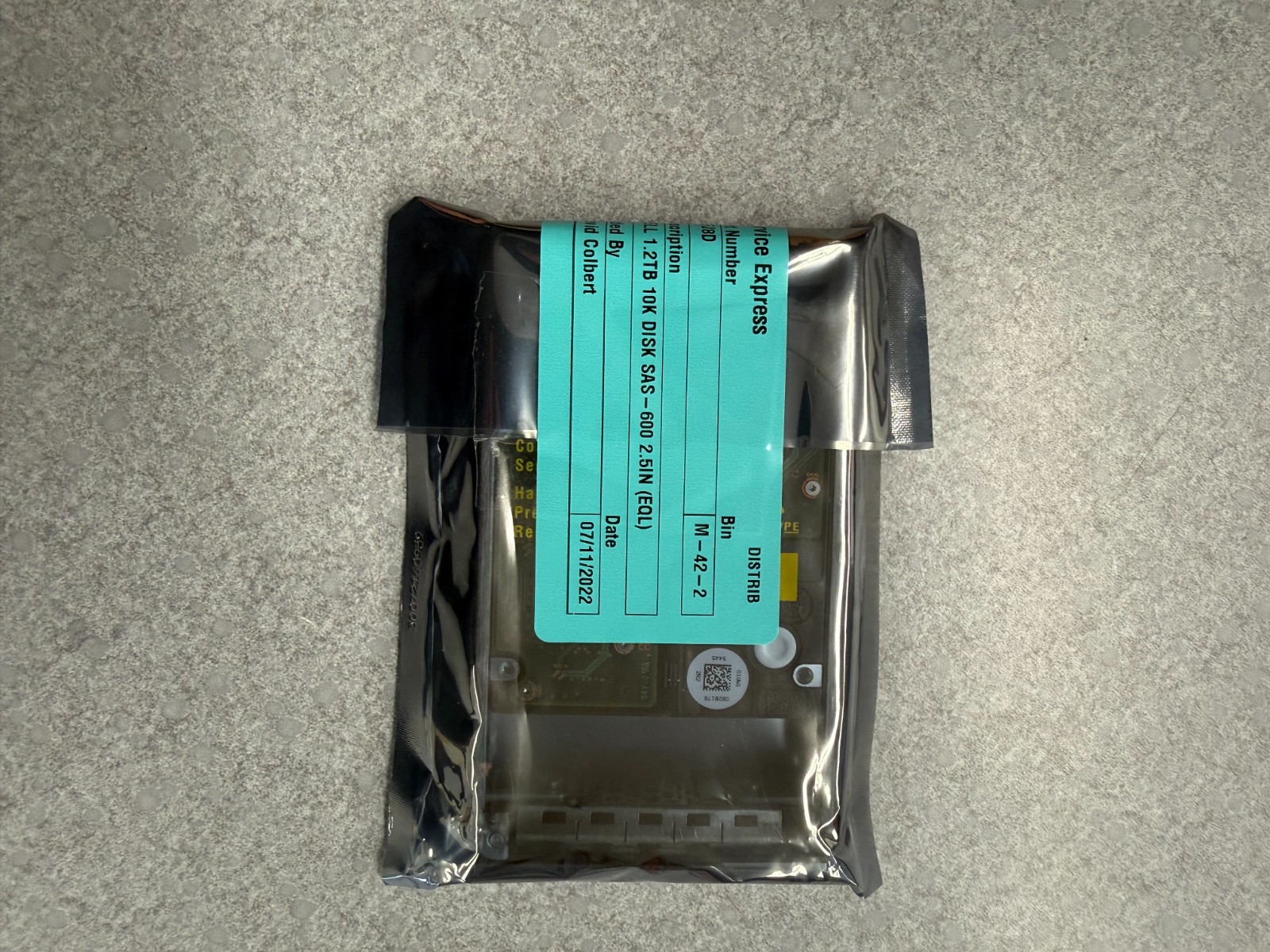 Dell 1HFJ8D 1.2TB 10K RPM 2.5" SAS 6Gb/s Hard Drive Refurbished Sealed