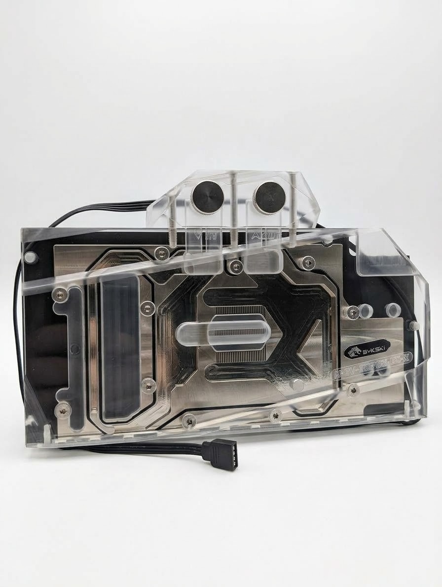 BYKSKI N-MS3070VES-X  MSI RTX 3070 Water Block Perfect Condition