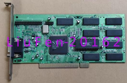 1pc used  S3 ViRGE/DX PCI S3 ViRGE DX On Board Q5E4BB card