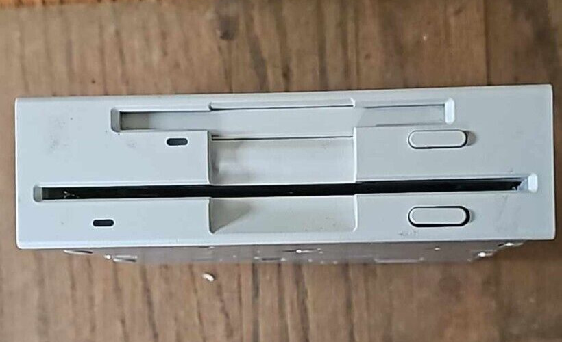 Clean White Vintage Epson SD-800 / SD-700 3.5” 5.25” Combo Internal Floppy Drive