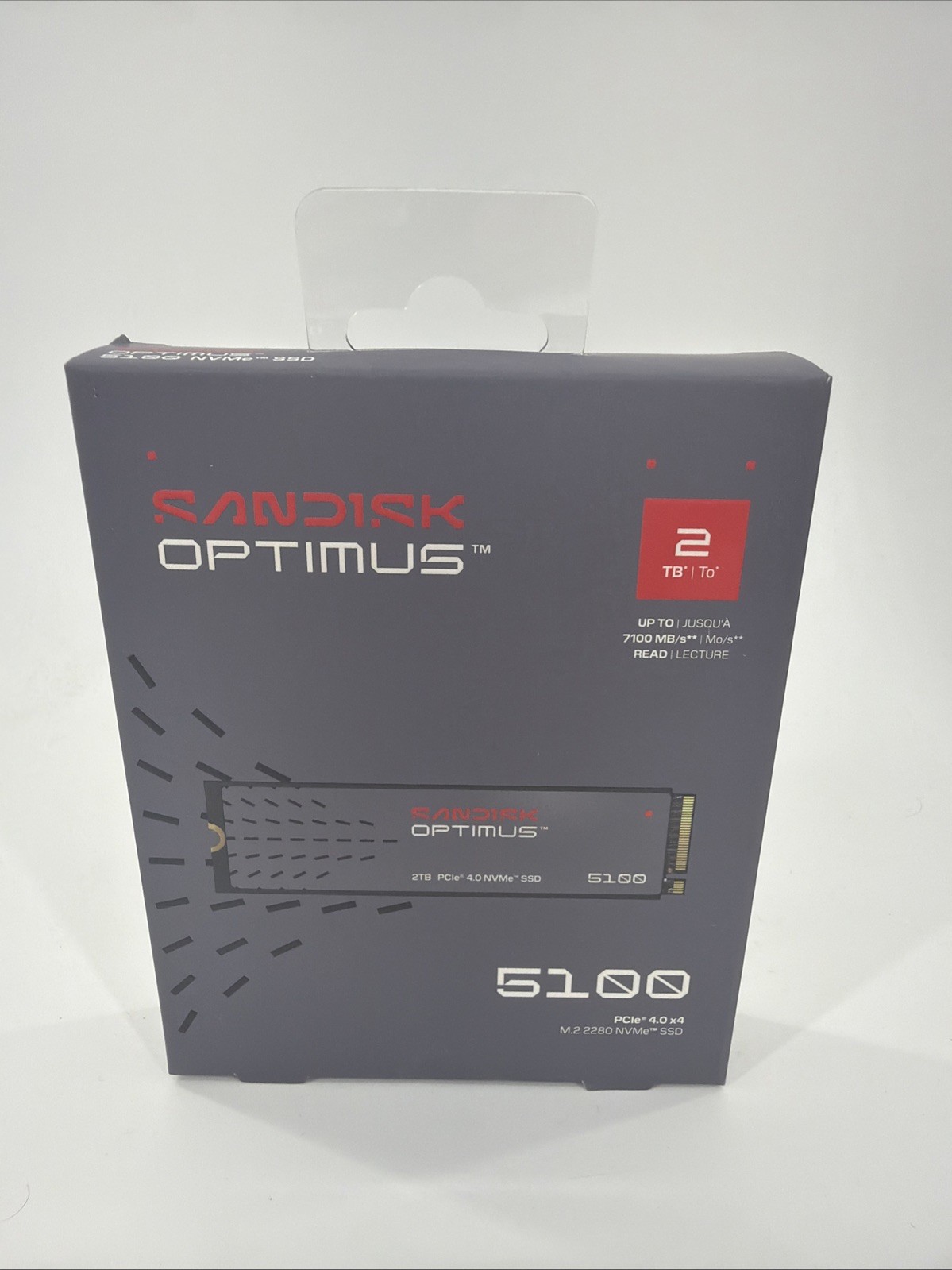 SanDisk Optimus 5100 2TB M.2 2280 NVMe PCIe 4.0 x4 SSD BRAND NEW