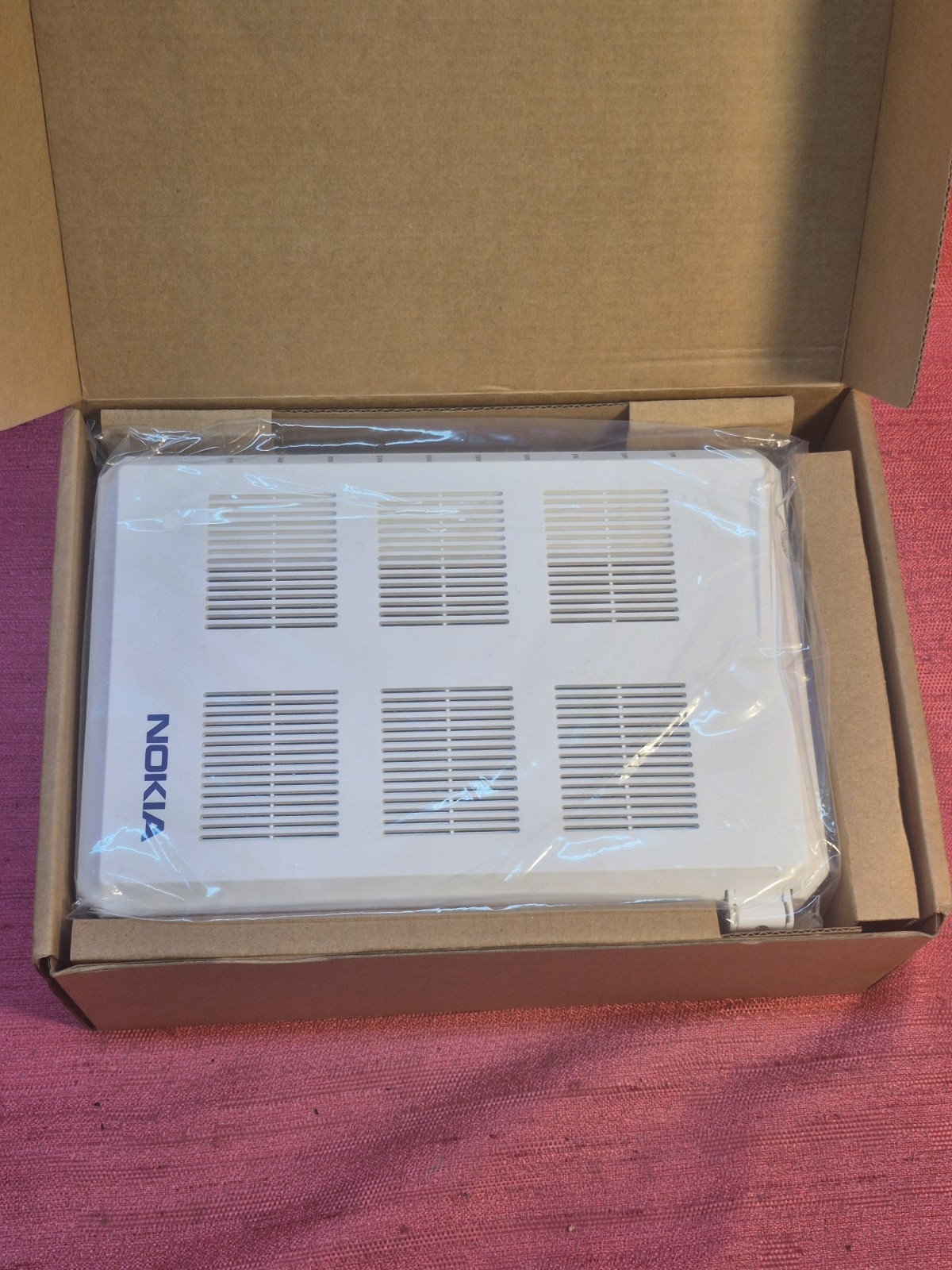 Nokia G-240G-A GPON ONT Fiber Terminal Gateway Modem Router 3FE55868AA New Open