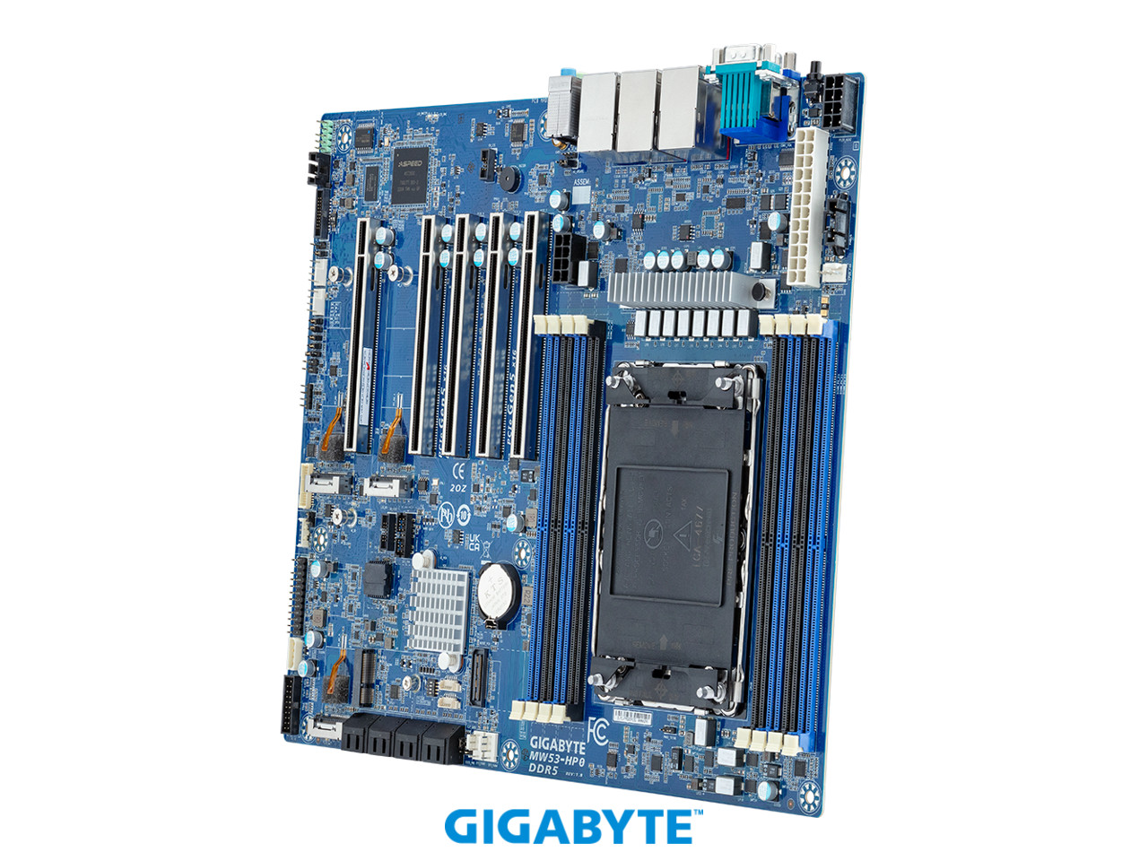 GIGABYTE MW53-HP0 Intel® Xeon® W Workstation Motherboard Board, Single processor