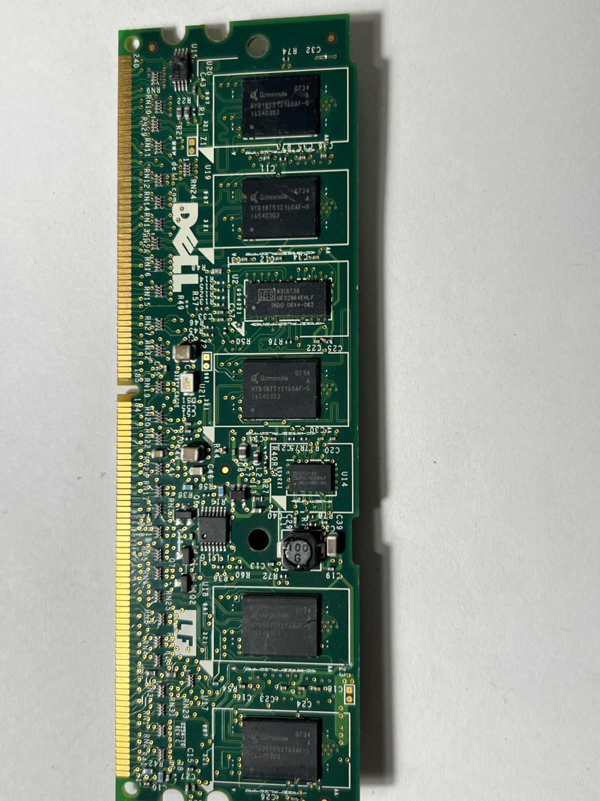 DELL \ NETLIST - NHK327R23215F 256MB 1RX16 PC2-3200R-333-12ZZ Reg. DDR2 RAM RAID