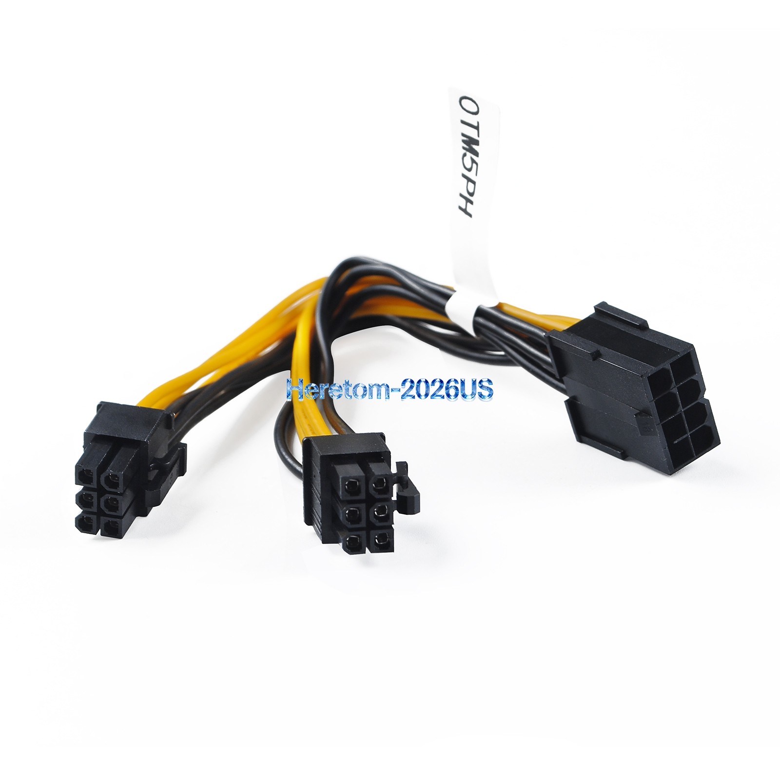 New 8Pin to Dual 6Pin GPU Power Cable For Dell T7910 R7910 T7600 R5500 0TM5PH US