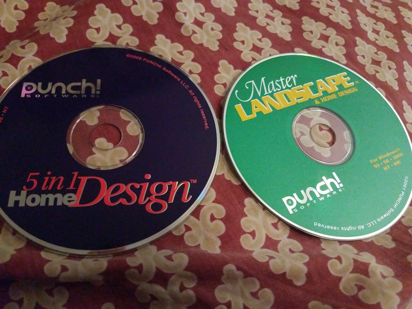 Punch Software  5 In 1 Home Design 2000 and Master Landscape & Home Design 2001