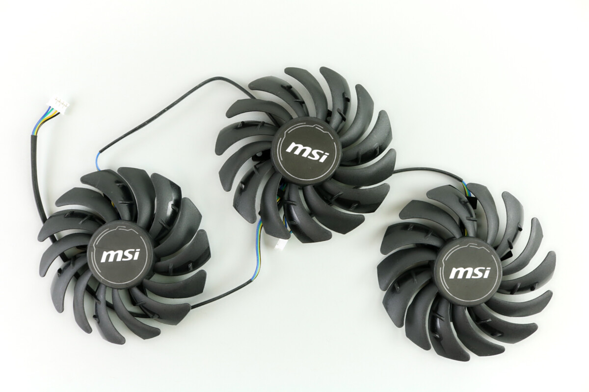 Full Set GPU Fans 85mm MSI 3060 3070 3080 3090 Ventus 3X PLD09210S12HH | US S...