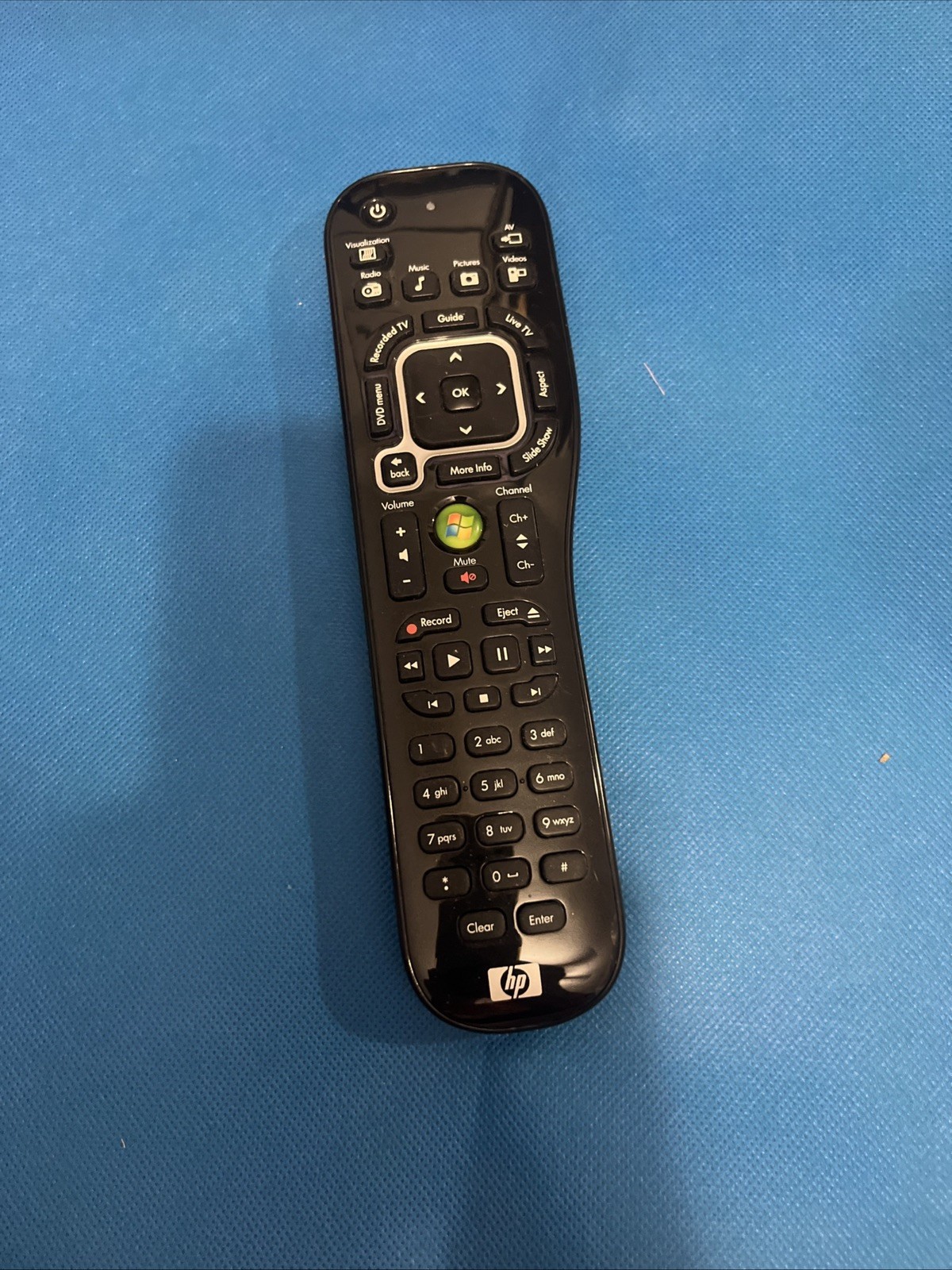 Official HP Microsoft Windows Media Center Remote Control Universal Replacement 