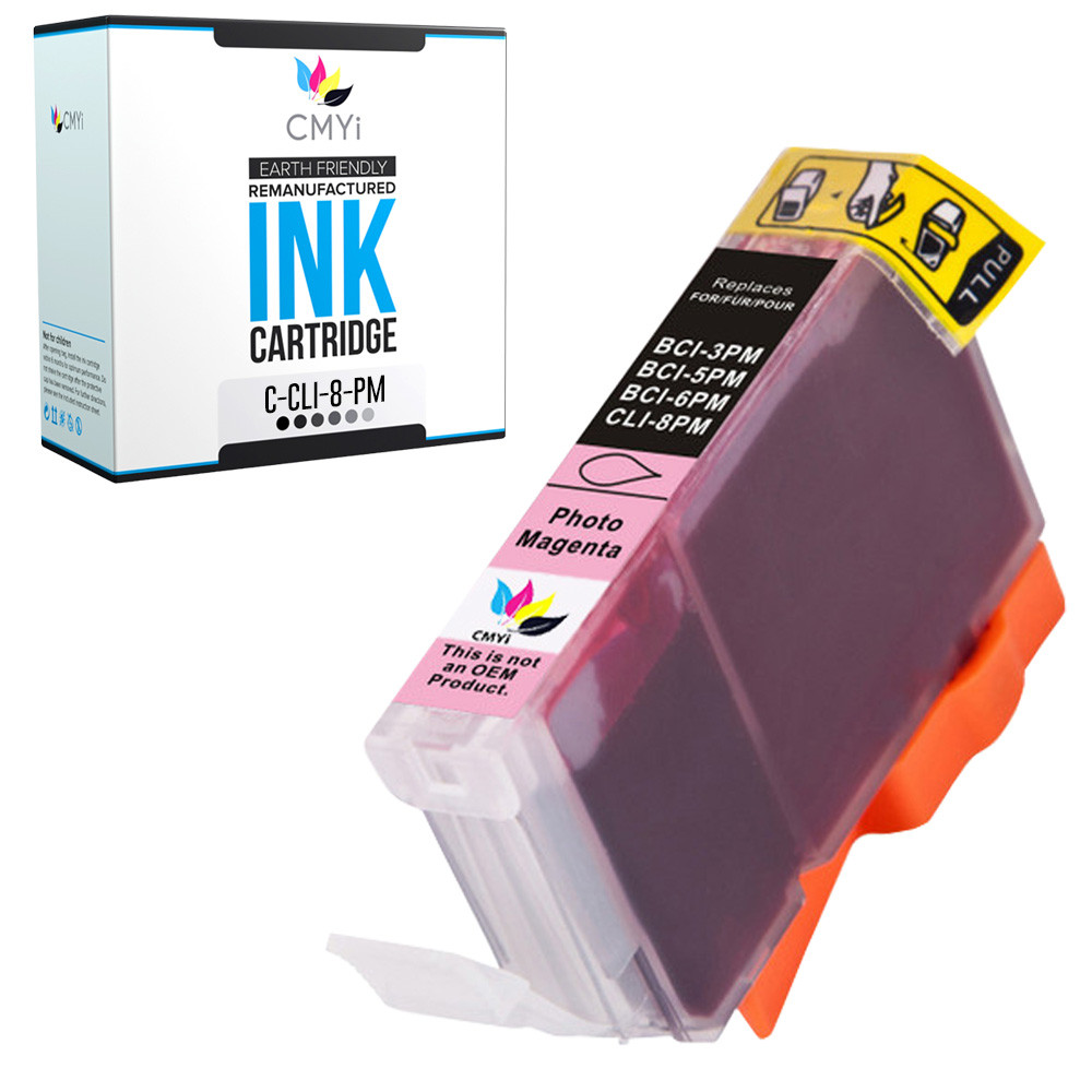 1PK CLI-8 Photo Magenta Ink Cartridge for Canon PIXMA iP4200 iP4300 iP4500 MP830