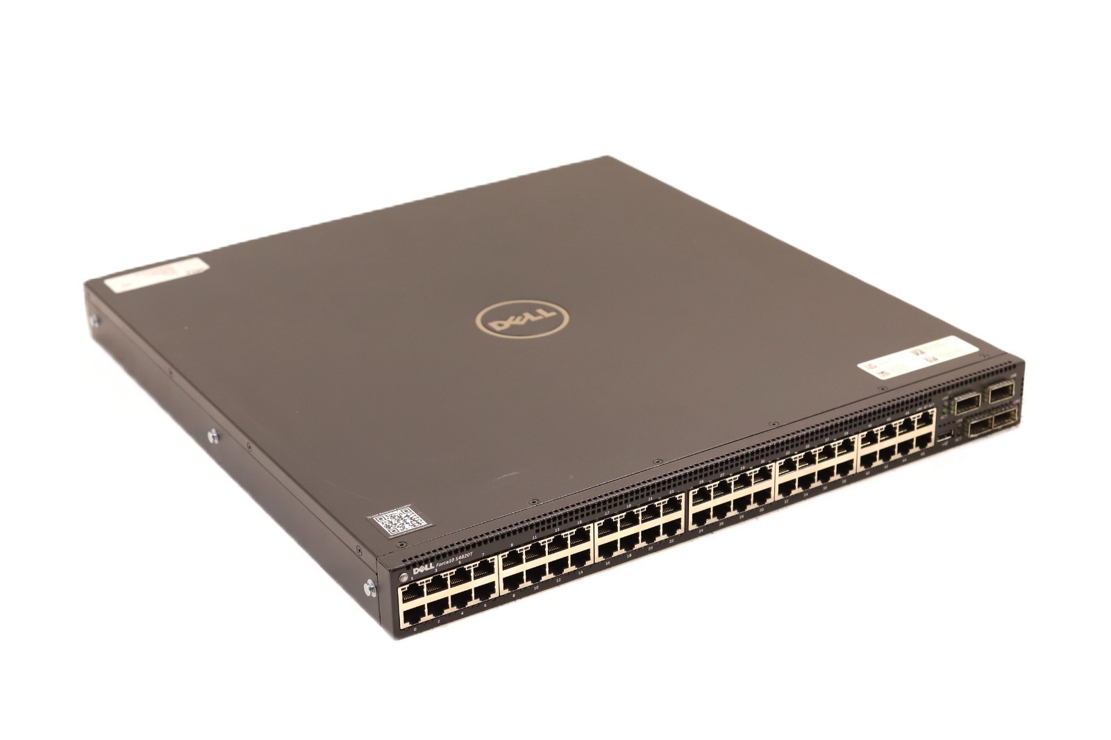 Dell Force10 S4820T 48-Port 10GbE 4x40GbE QSFP Network Switch Tested Working
