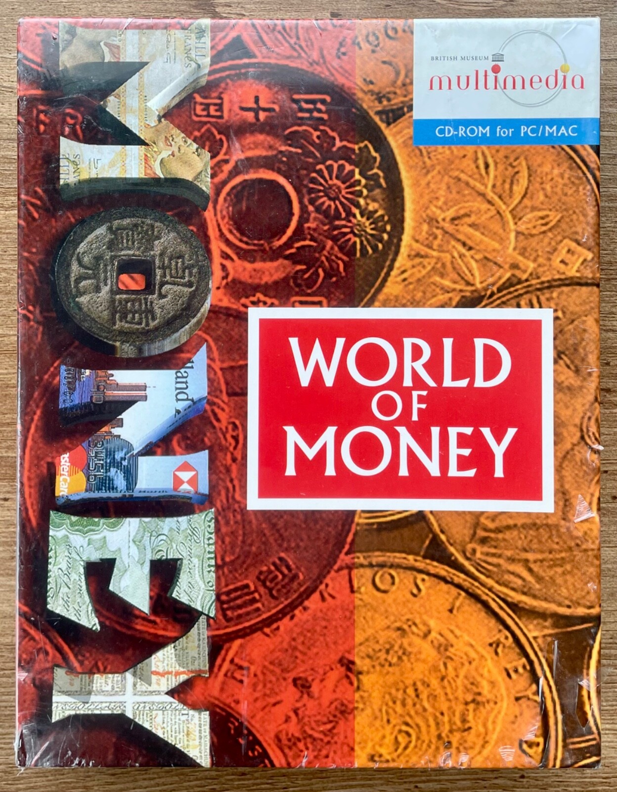 World of Money CD-ROM PC/Mac User Guide Interactive British Museum 1998 - Sealed
