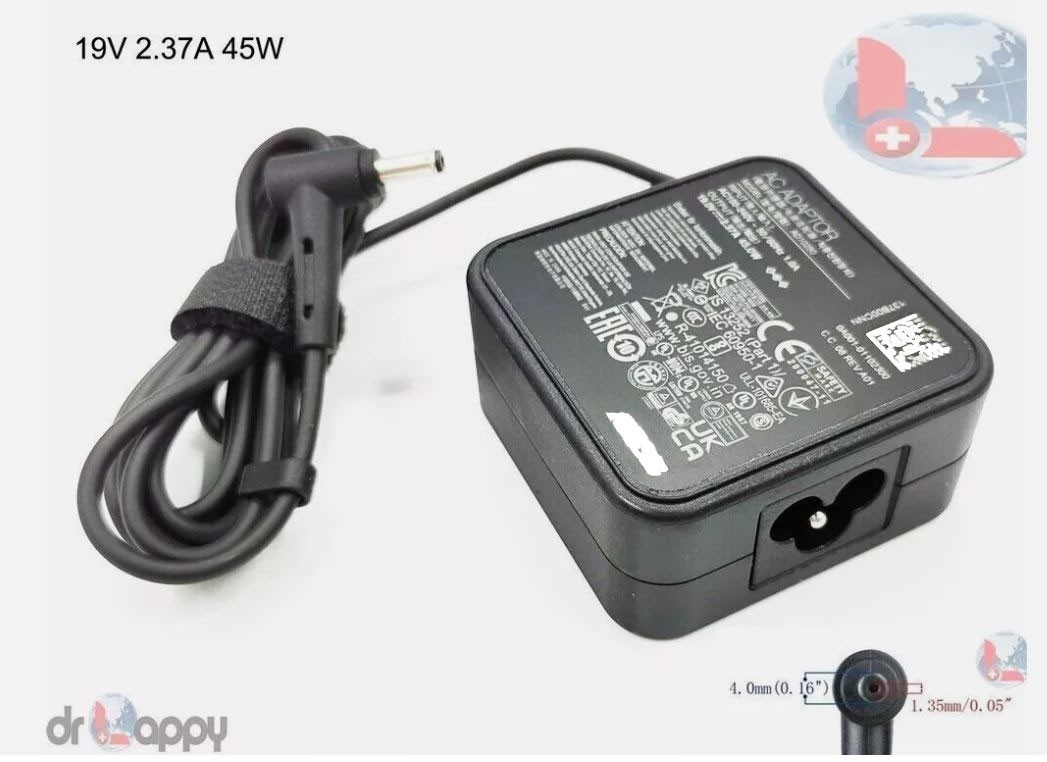 45W AC Power Adapter Charger Compatible ASUS 0A001-00230800 0A001-00232100 4.0mm