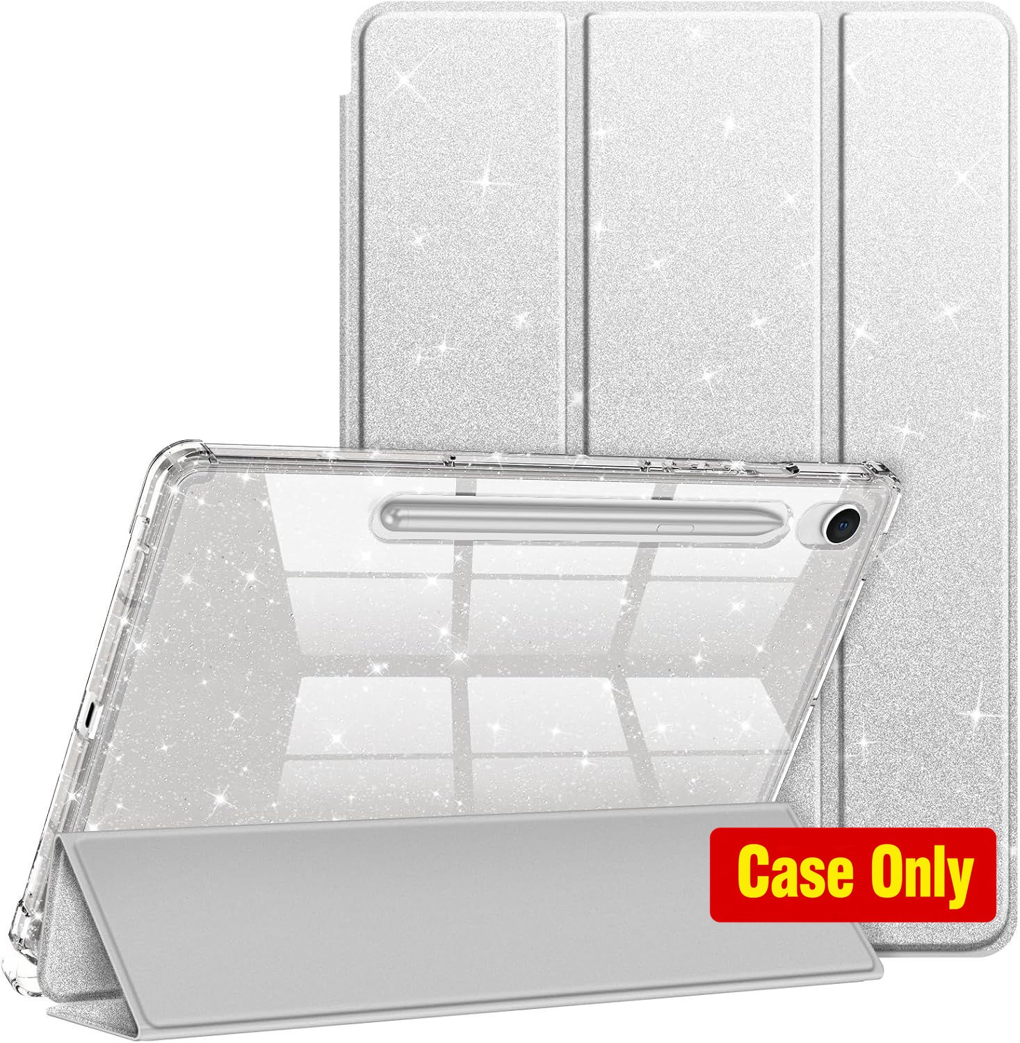 Lightweight Slim Case for Galaxy Tab S10 Lite 10.9", Shockproof, Glitter