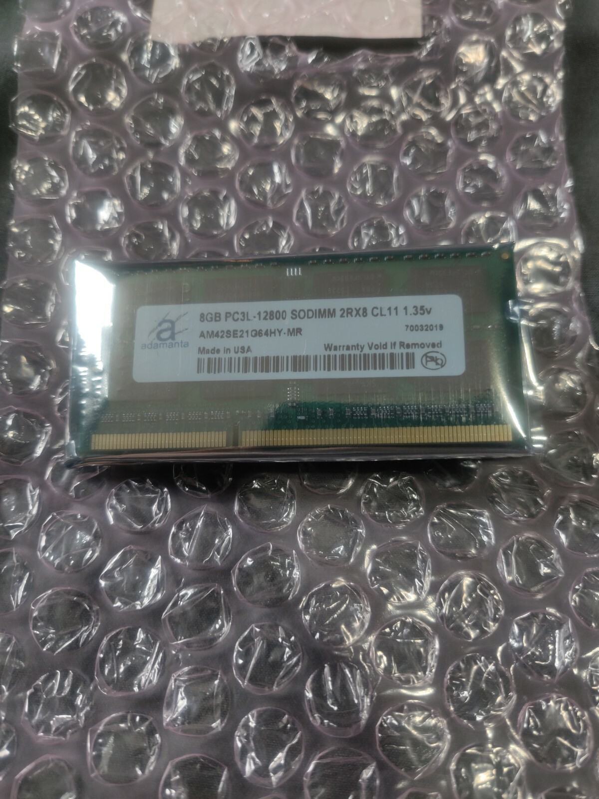 Adamanta 8GB 1x8GB Laptop Memory RAM DDR3 DDR3L 1600Mhz PC3L-12800 SODIMM CL11
