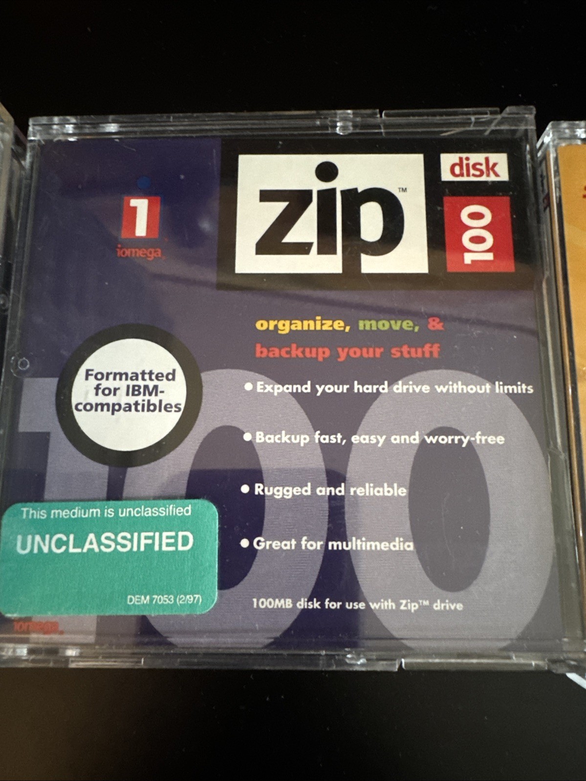 Lot Of 14 Iomega Zip 100MB Disk Formatted for IBM And Compatibles Shipping Free
