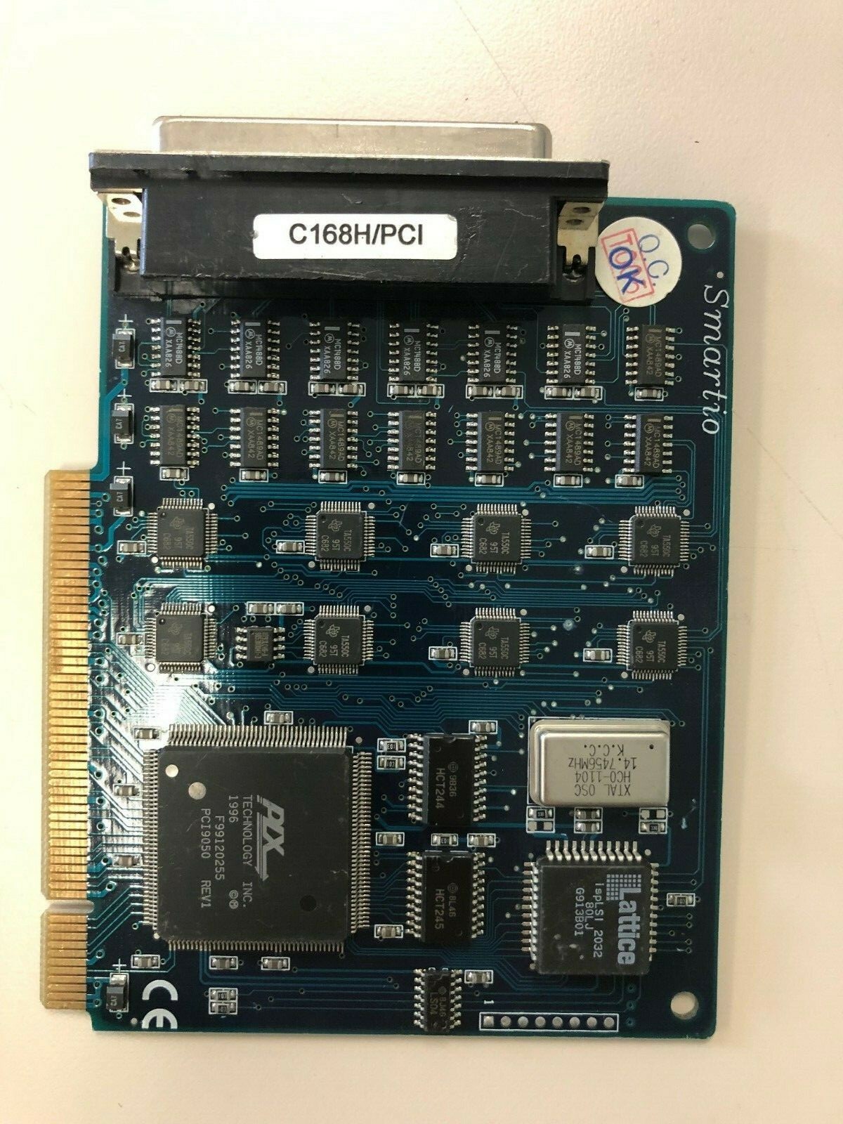 MOXA Smartio C168H PCI 8-Port RS-232 PCI Serial Card - No Cable