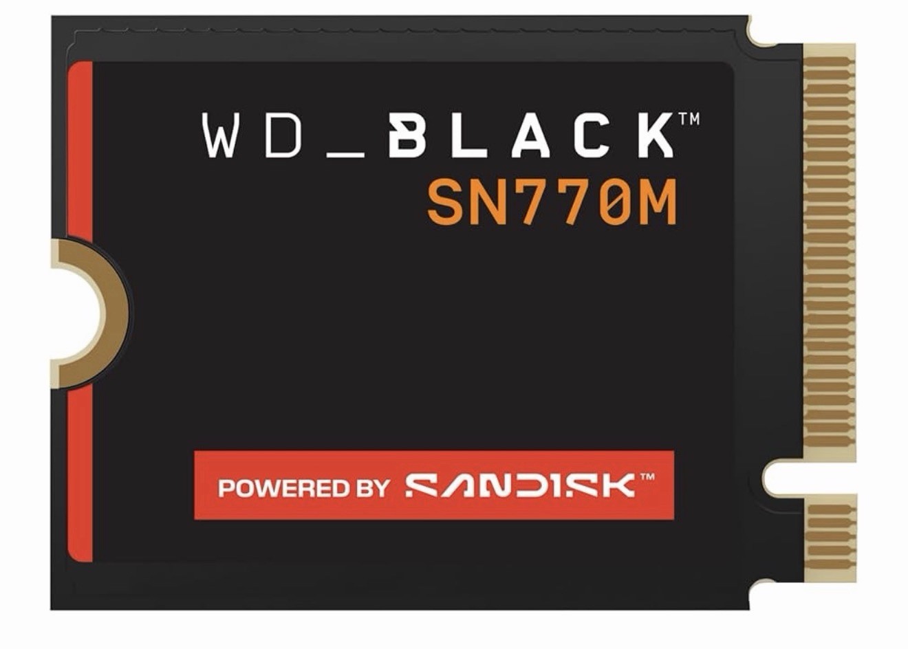 WD - BLACK SN770M 2TB Internal SSD PCIe Gen 4 x4 M.2 2230 for ROG Ally and St...