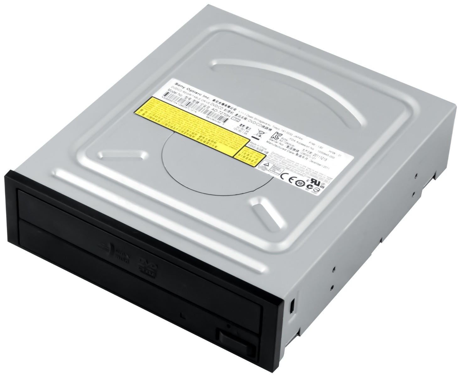 SONY AD-7270H DVD/CD Rewritable Drive SATA 5.25-Inch Disk Drive