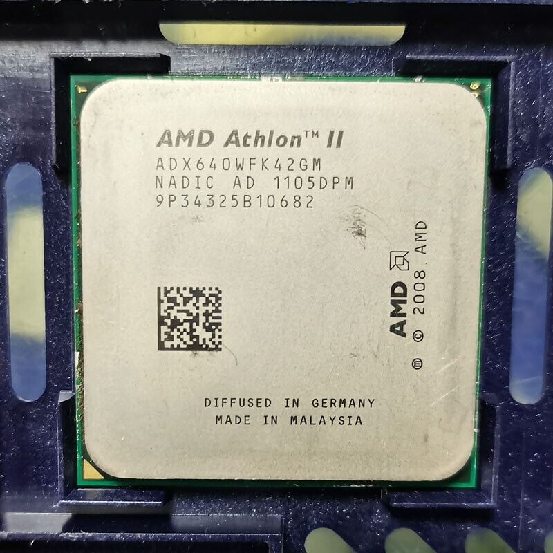 AMD Athlon Ii X4 640 3.0 Ghz Quad-Core Socket AM3 CPU Processor ADX640WFK42GM
