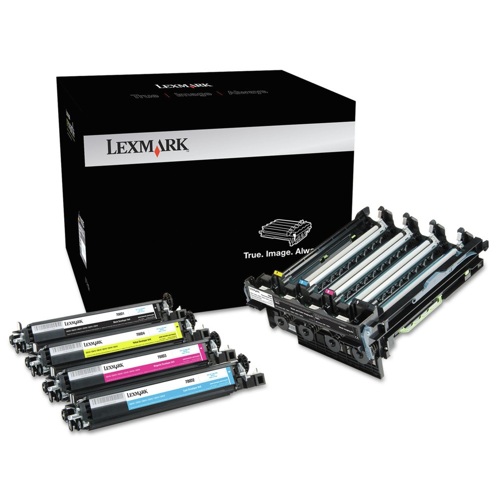 Lexmark 70C0Z50 Unison 40,000 Page-Yield Imaging Unit - Black/Tri-Color New