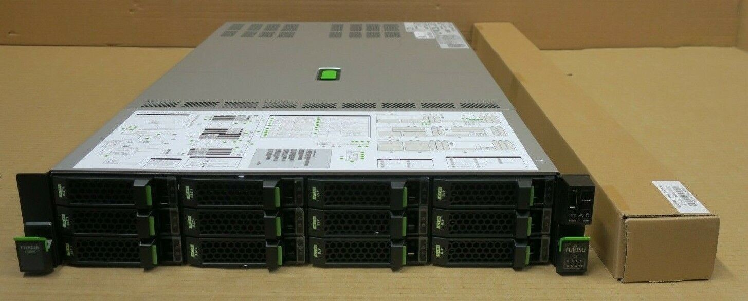 Fujitsu Eternus CS800 S7 Flex 2x 4C Silver 4112 192GB Ram HDD Appliance