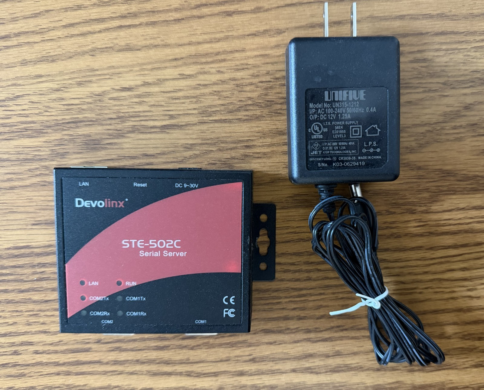 Antair Devolinx STE-502C 2-Port RS-232 Serial Server