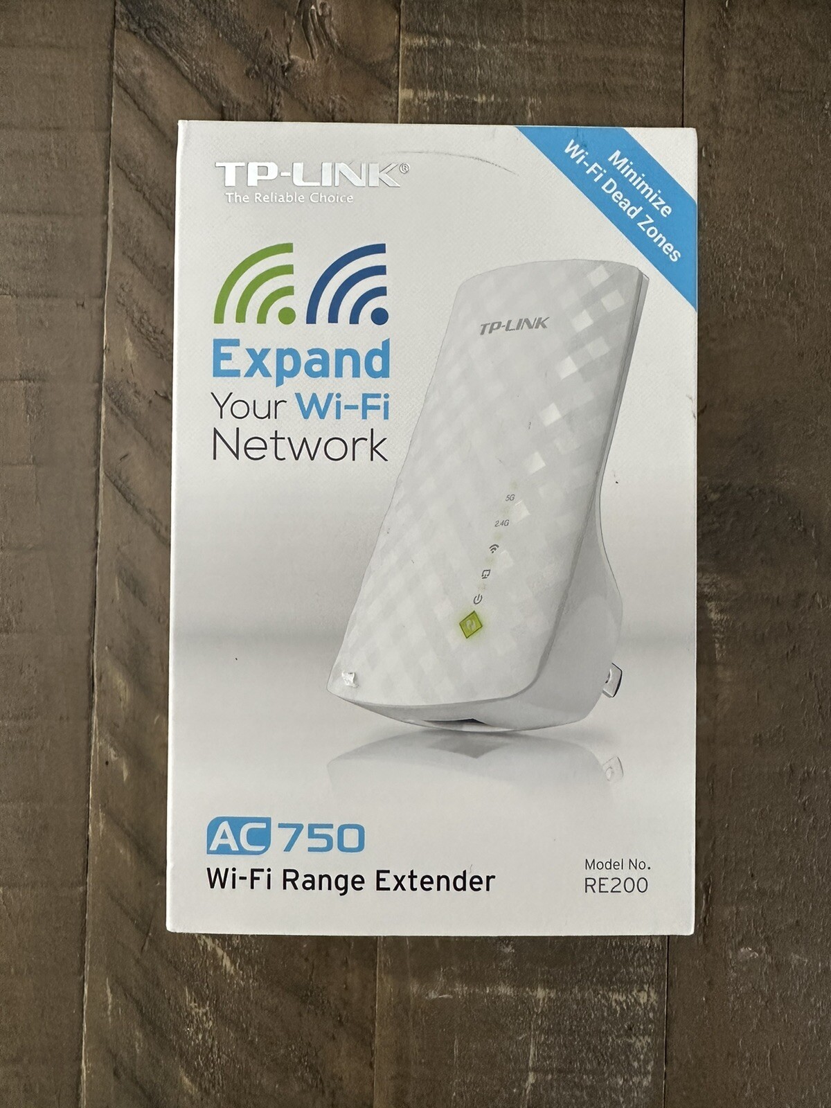 TP-LINK RE200 AC750 Wireless Dual Band Wi-Fi Range Extender, Booster Brand New