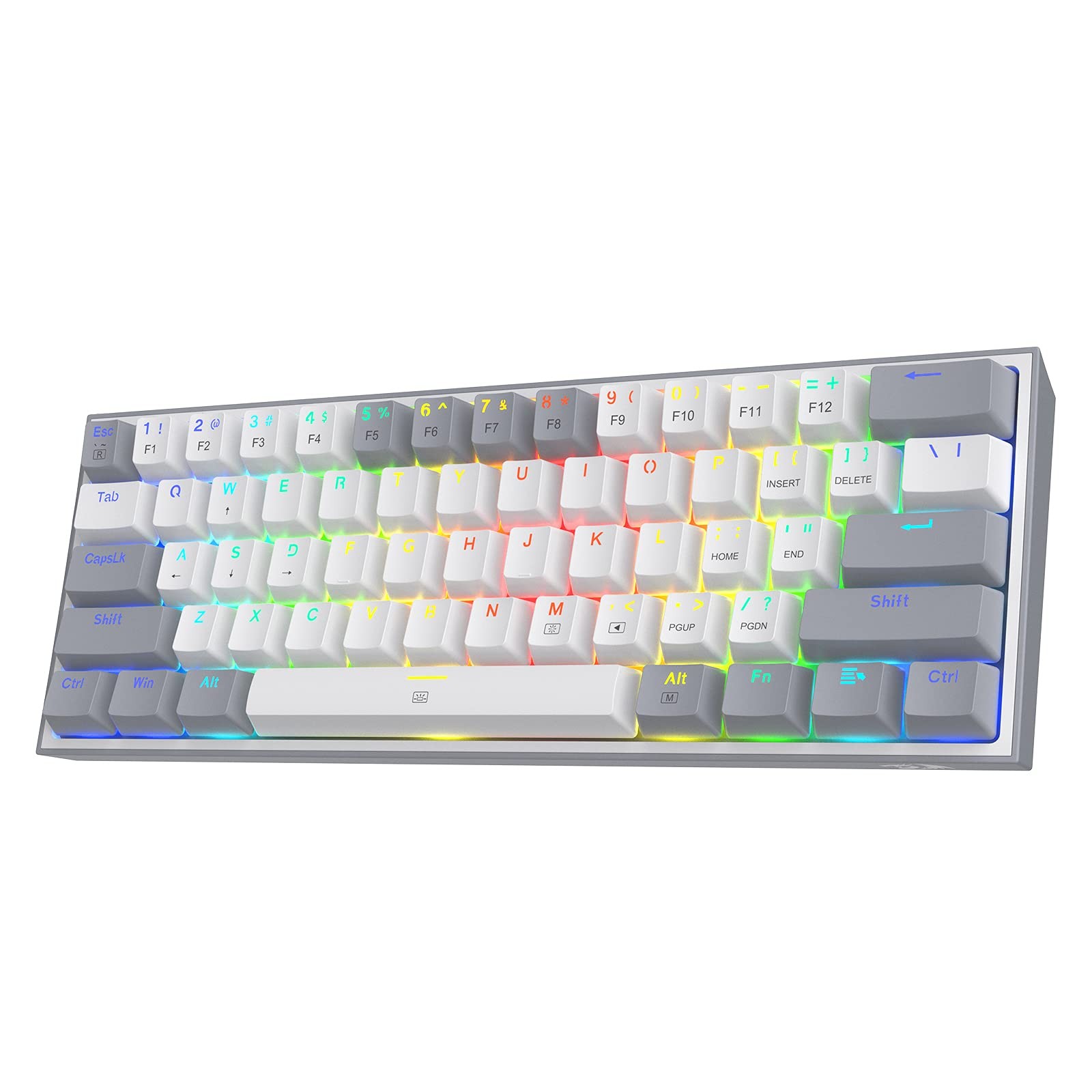 K617 Wired 60% Compact Hot-Swap RGB Gaming Mechanical Keyboard