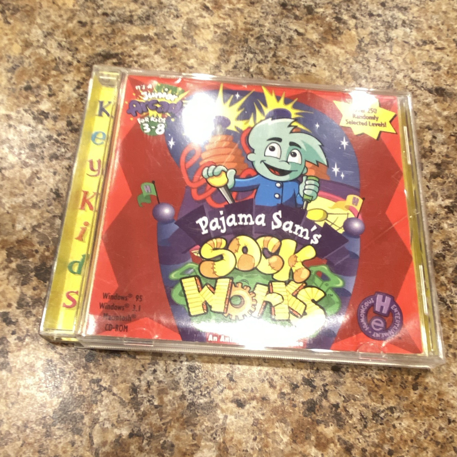 Humongous Entertainment Pajama Sam's Sock Works CD-ROM Win/Mac English