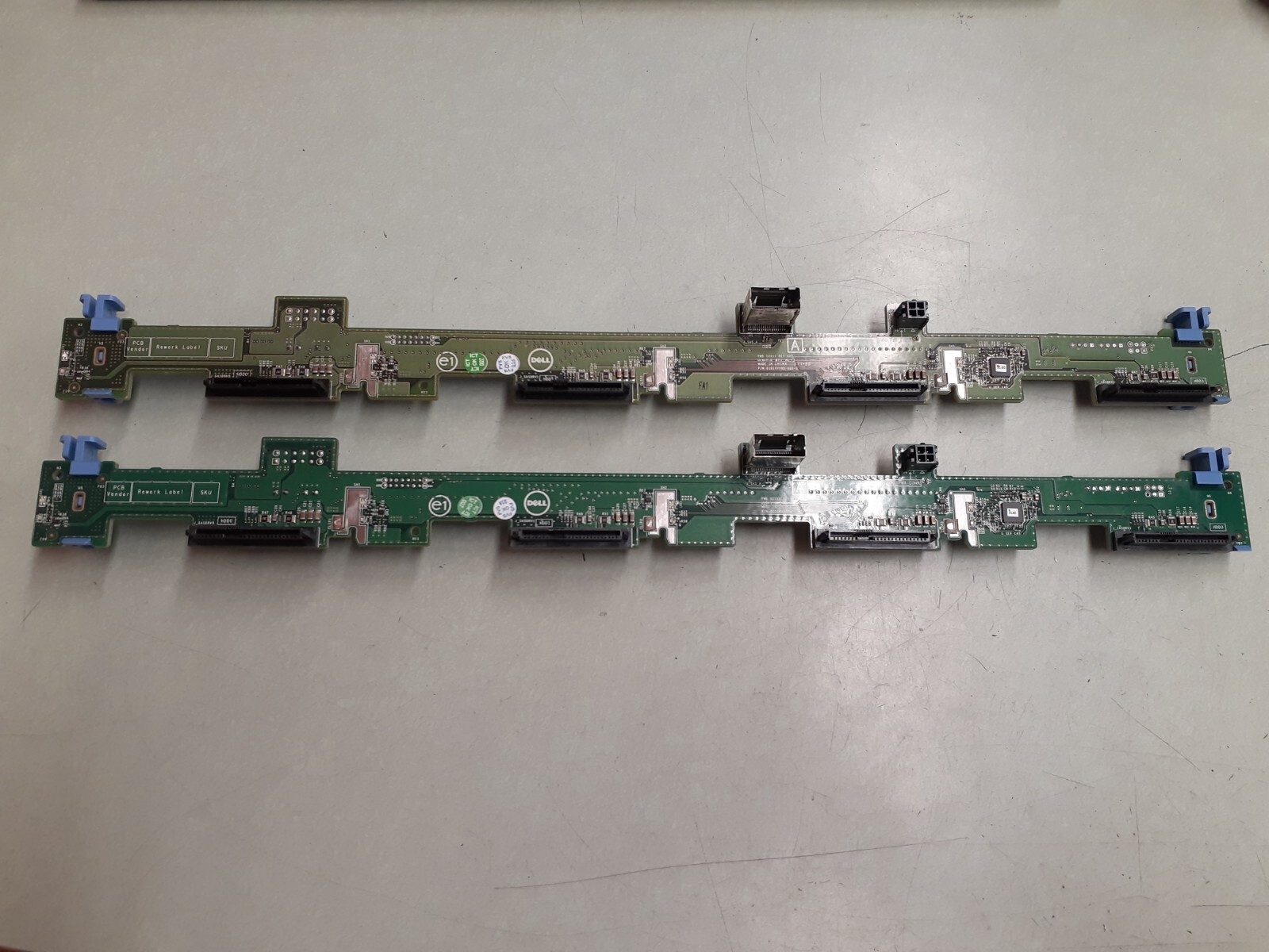 (2) Dell P7H13 0P7H13 PowerEdge R320 R420 4-Bay 3.5" HDD Backplane