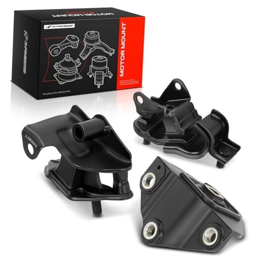 Set of 3 Transmission Mount Kit Compatible with Acura TSX 2004 2005 2006 2007