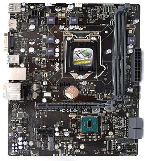 For ASUS H110-I/G11CD/DP_MP Motherboard LGA1151 DDR4 Mainboard Tested